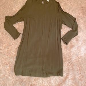 Long sleeve above the knee dress